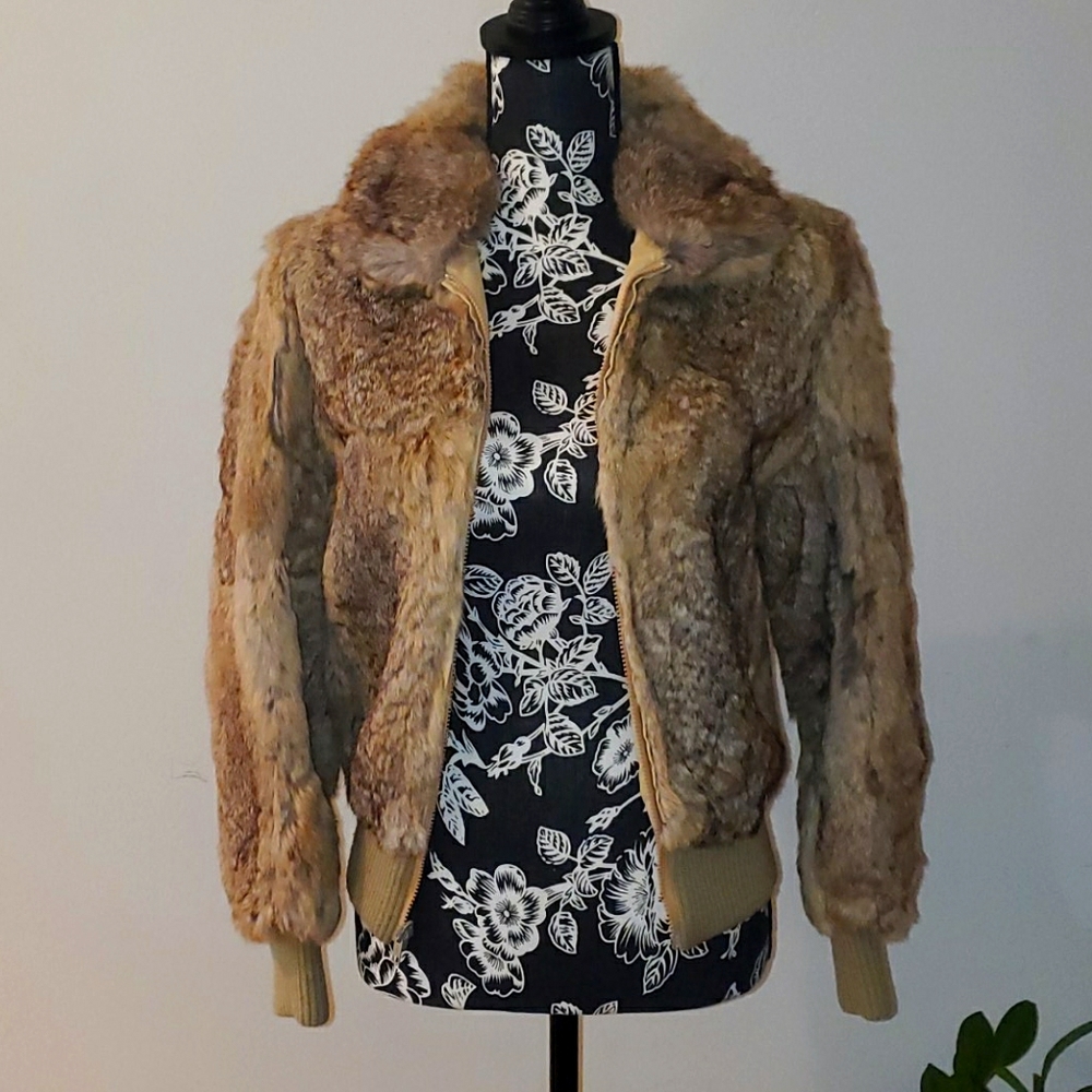 Real Fur Bomber Jacket